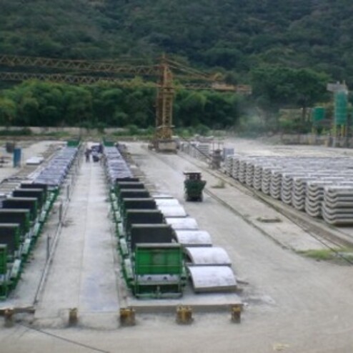 CONSTRUCCIÓN DE DOVELAS EN CONCRETO - Consorcio Línea II del metro de Los Teques, estado Miranda, Venezuela